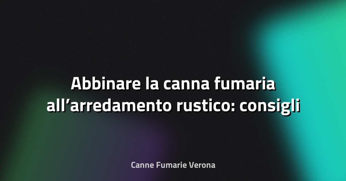 🔥 Abbinare la canna fumaria all’arredamento rustico: consigli