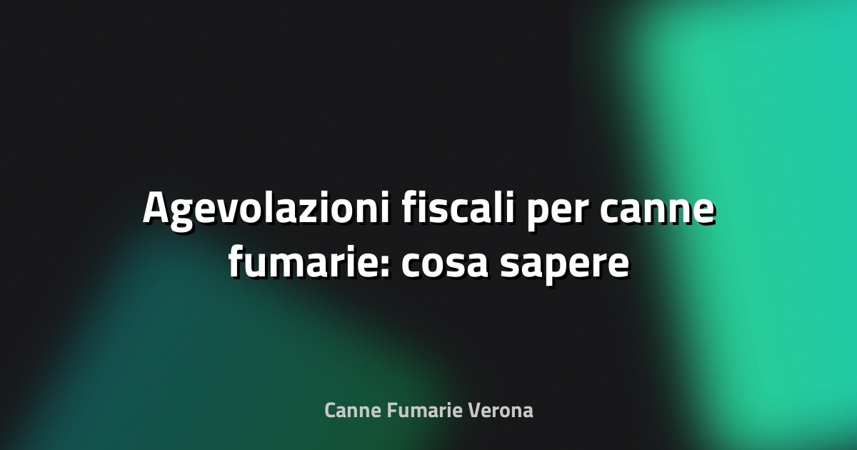 🔥 Agevolazioni fiscali per canne fumarie: cosa sapere