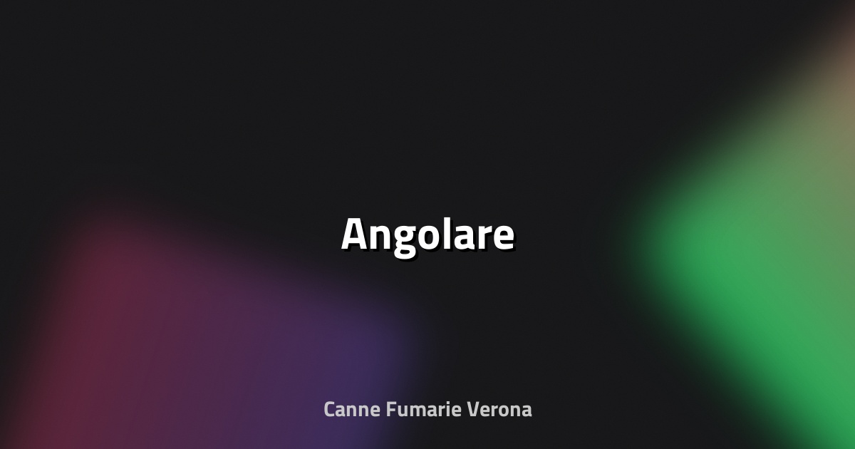 🔥 Angolare