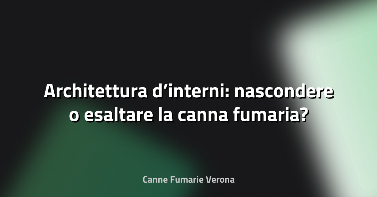 🔥 Architettura d’interni: nascondere o esaltare la canna fumaria?