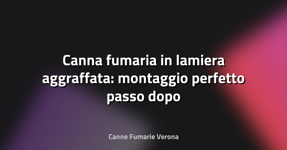 🔥 Canna fumaria in lamiera aggraffata: montaggio perfetto passo dopo passo