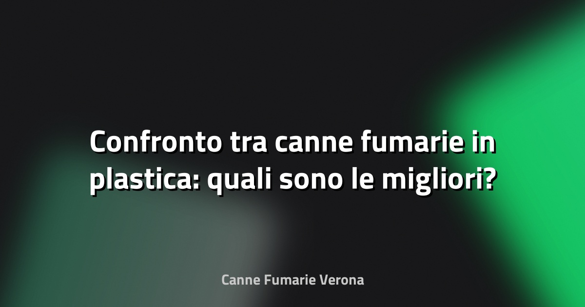 🔥 Confronto tra canne fumarie in plastica: quali sono le migliori?