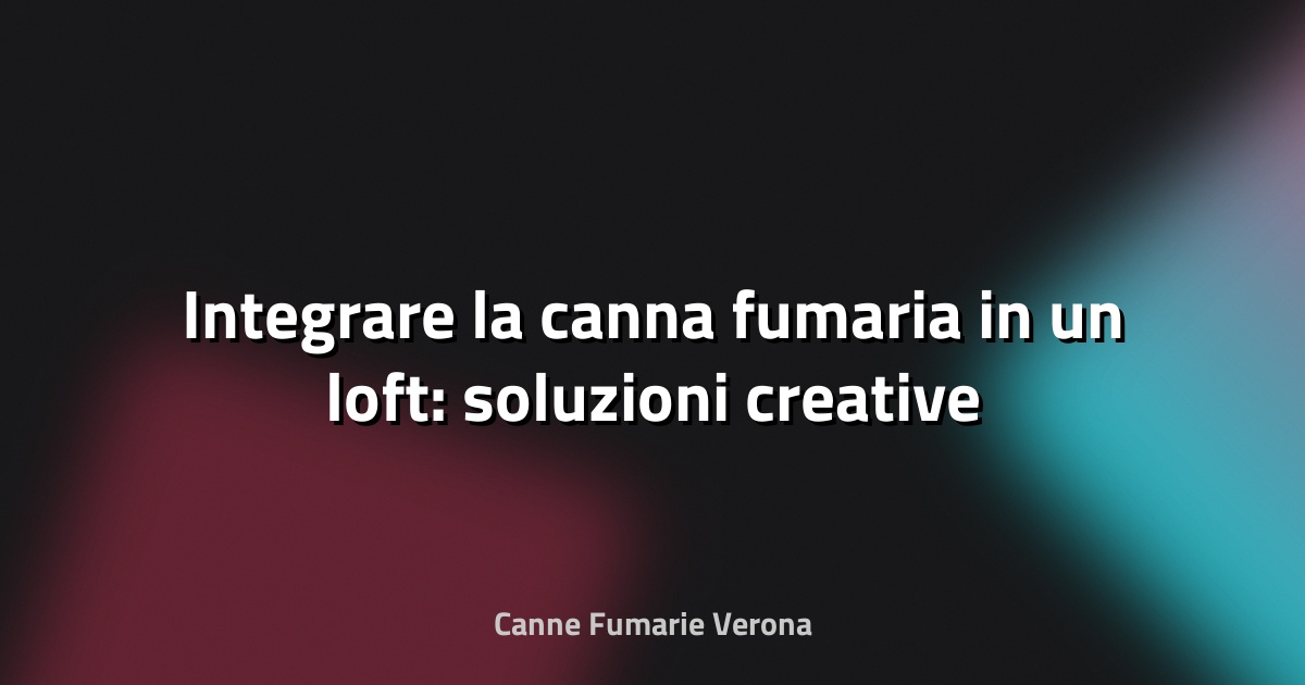 🔥 Integrare la canna fumaria in un loft: soluzioni creative
