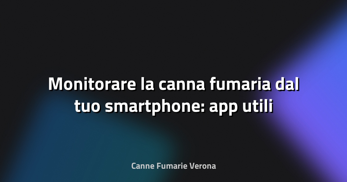 🔥 Monitorare la canna fumaria dal tuo smartphone: app utili